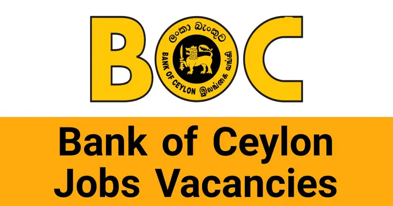 Bank of Ceylon Jobs Vacancies Careers