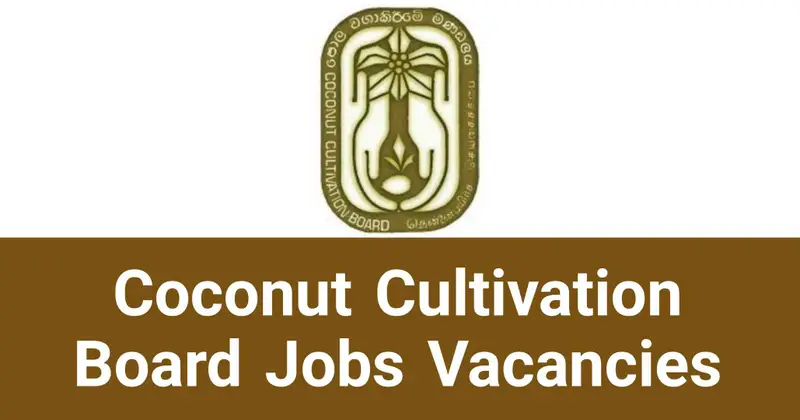 Coconut Cultivation Board Jobs Vacancies Recruitment