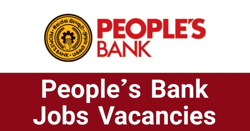 People’s Bank Jobs Vacancies Careers