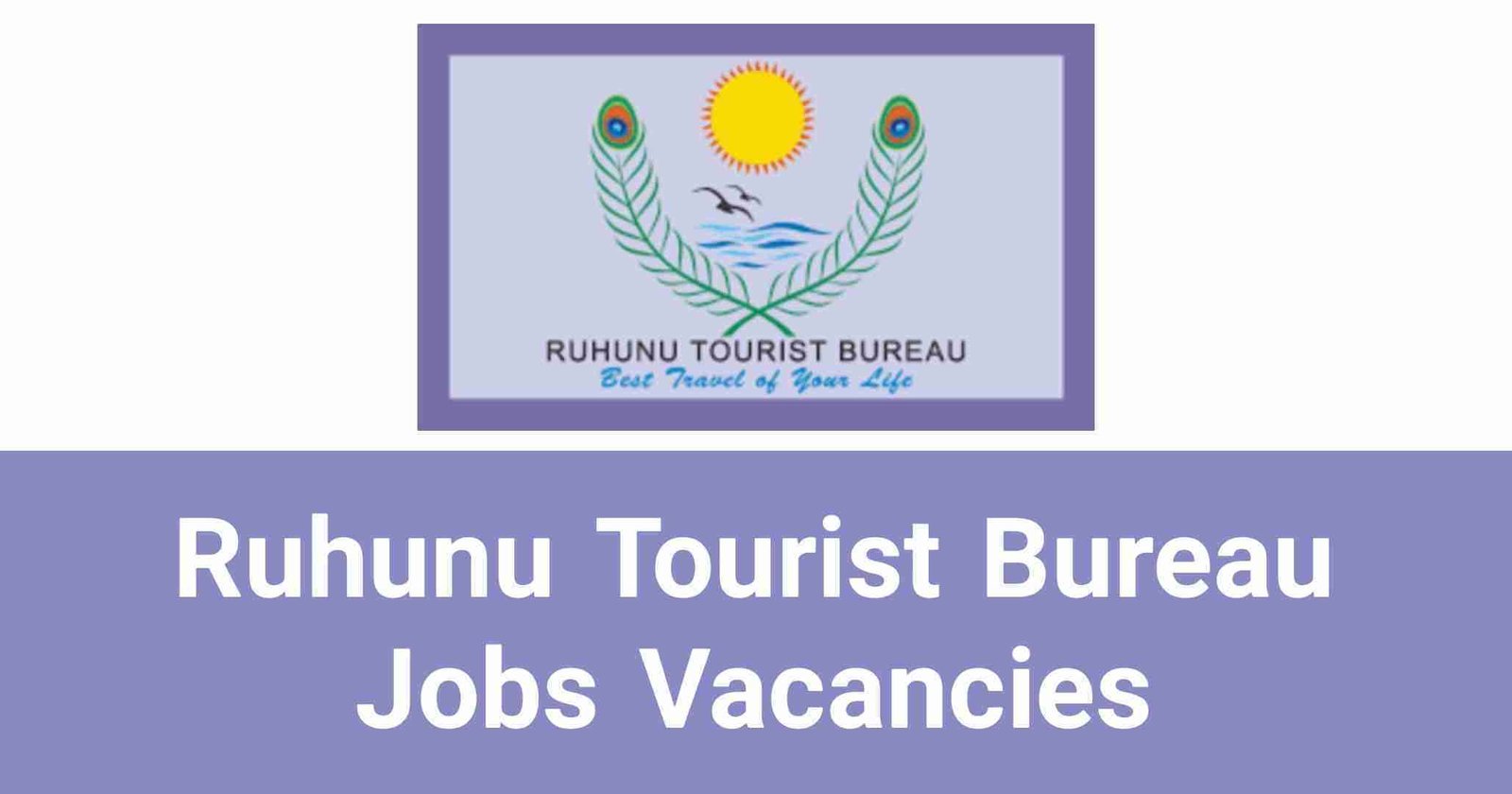 Ruhunu Tourist Bureau Jobs Vacancies