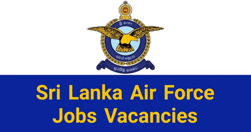 Sri Lanka Air Force Jobs Vacancies