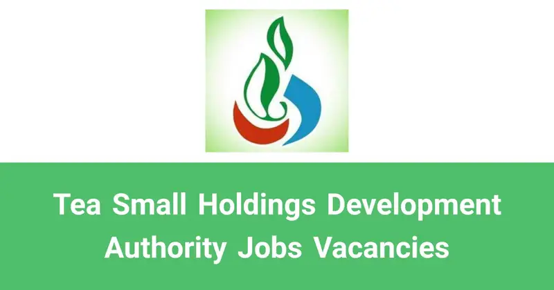 Tea Small Holdings Development Authority Jobs Vacancies