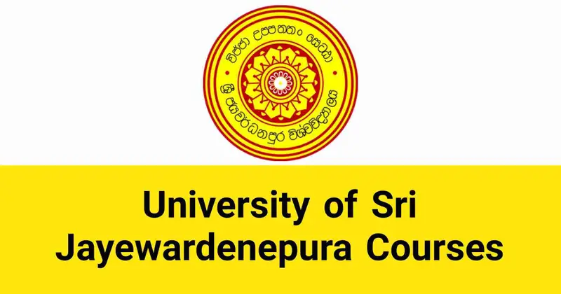 University of Sri Jayewardenepura Courses