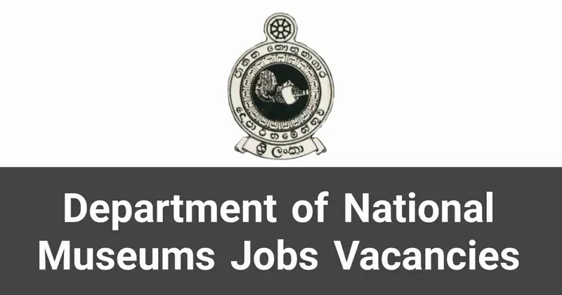 Department of National Museums Jobs Vacancies