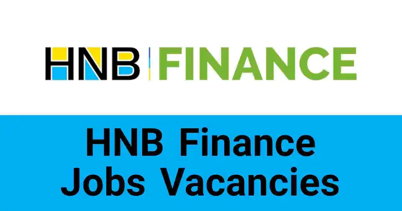 HNB Finance Jobs Vacancies