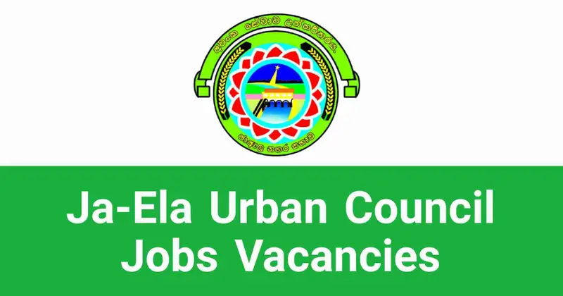 Ja-Ela Urban Council Jobs Vacancies