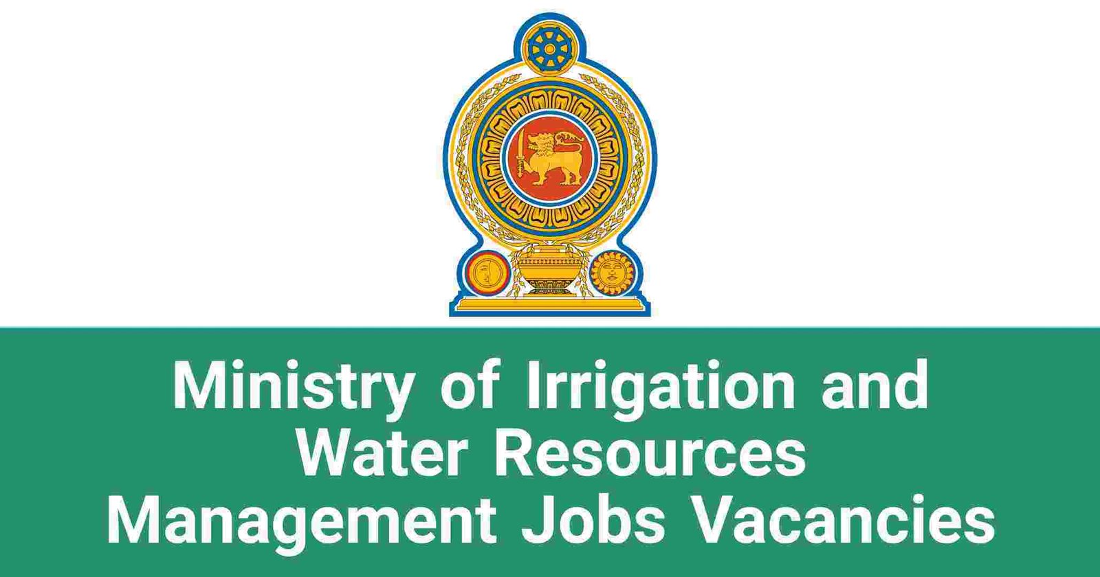 Ministry of Irrigation and Water Resources Management Jobs Vacancies