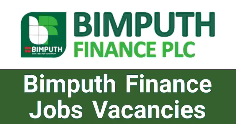Bimputh Finance Jobs Vacancies