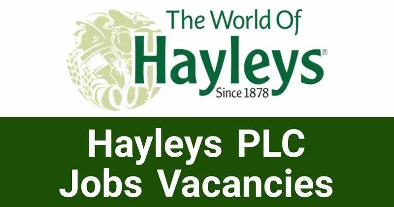 Hayleys PLC Jobs Vacancies