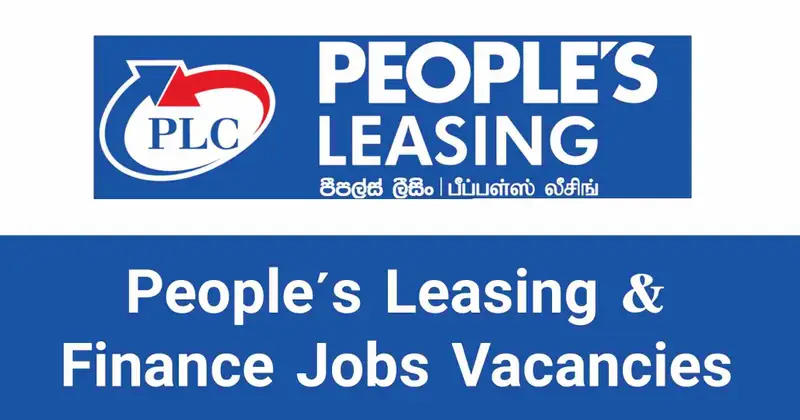 People's Leasing & Finance PLC Jobs Vacancies