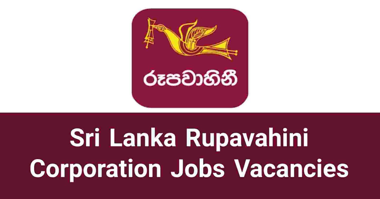 Sri Lanka Rupavahini Corporation Jobs Vacancies
