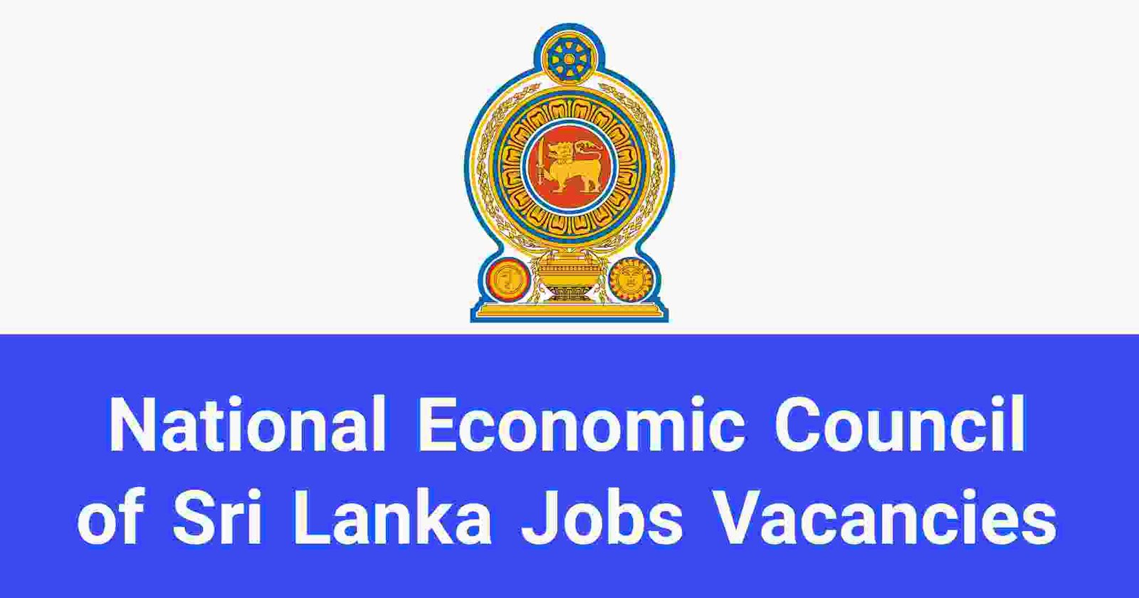 National Economic Council of Sri Lanka Jobs Vacancies