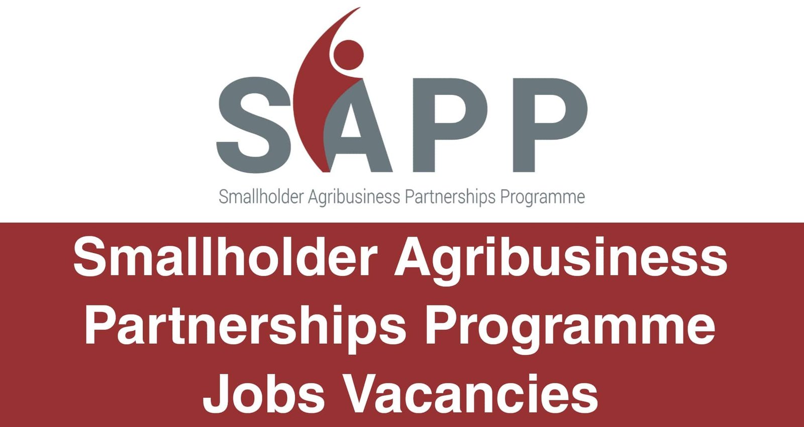 Smallholder Agribusiness Partnerships Programme Jobs Vacancies