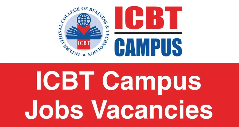 ICBT Campus Jobs Vacancies