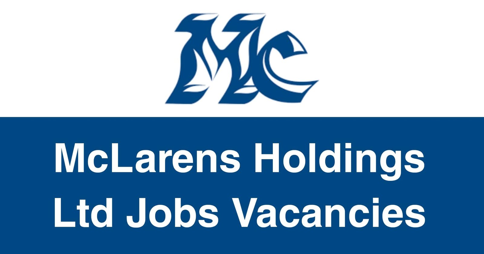 McLarens Holdings Ltd Jobs Vacancies