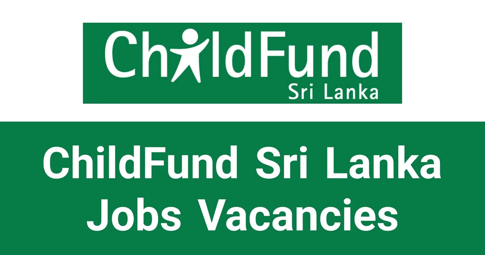 ChildFund Sri Lanka Jobs Vacancies