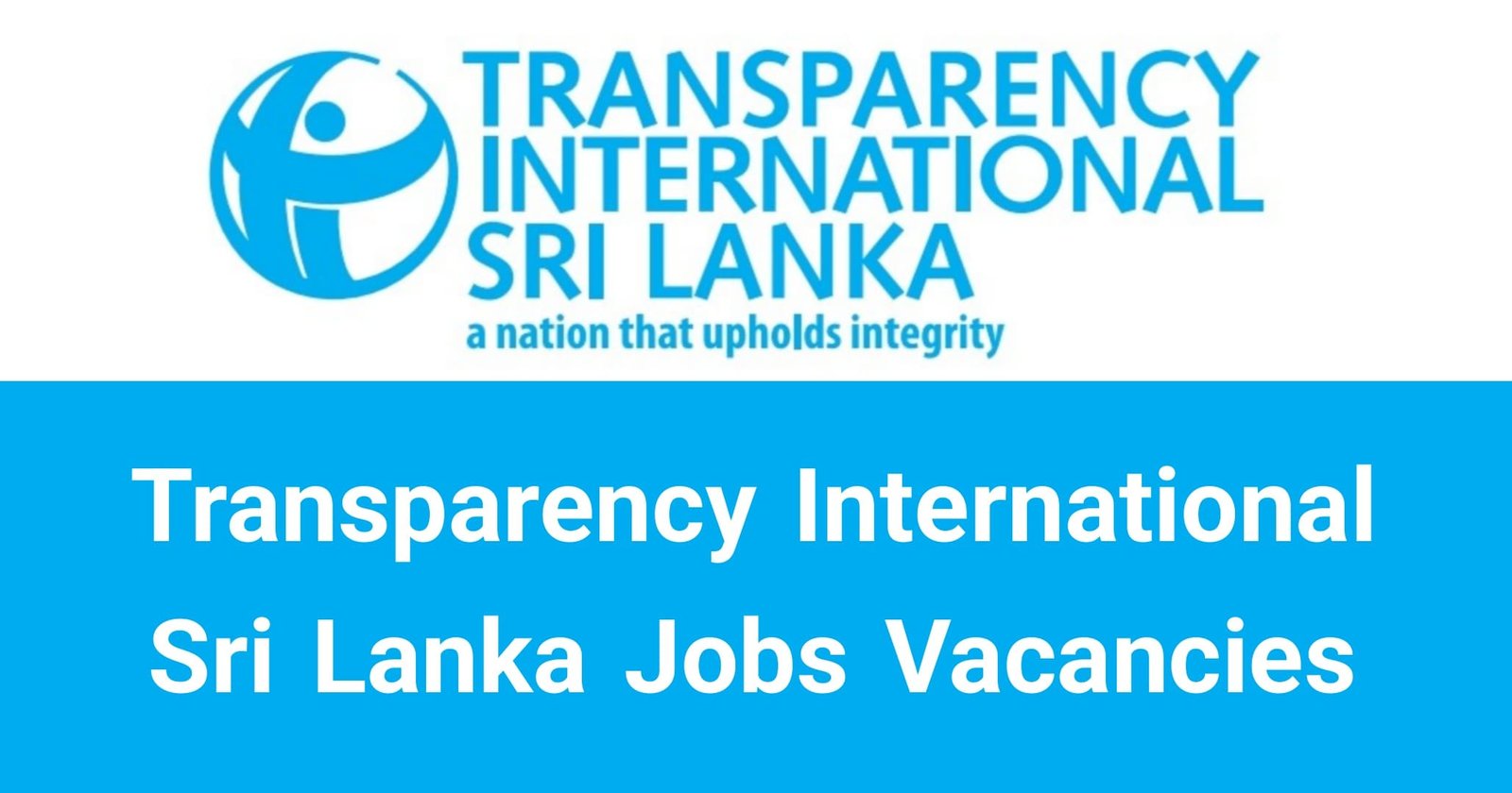 Transparency International Sri Lanka Jobs Vacancies