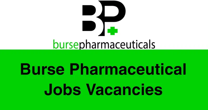 Burse Pharmaceutical Jobs Vacancies