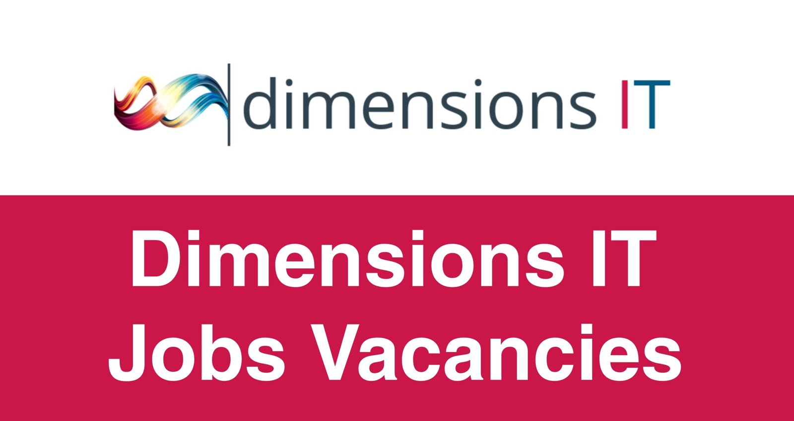 Dimensions IT Jobs Vacancies