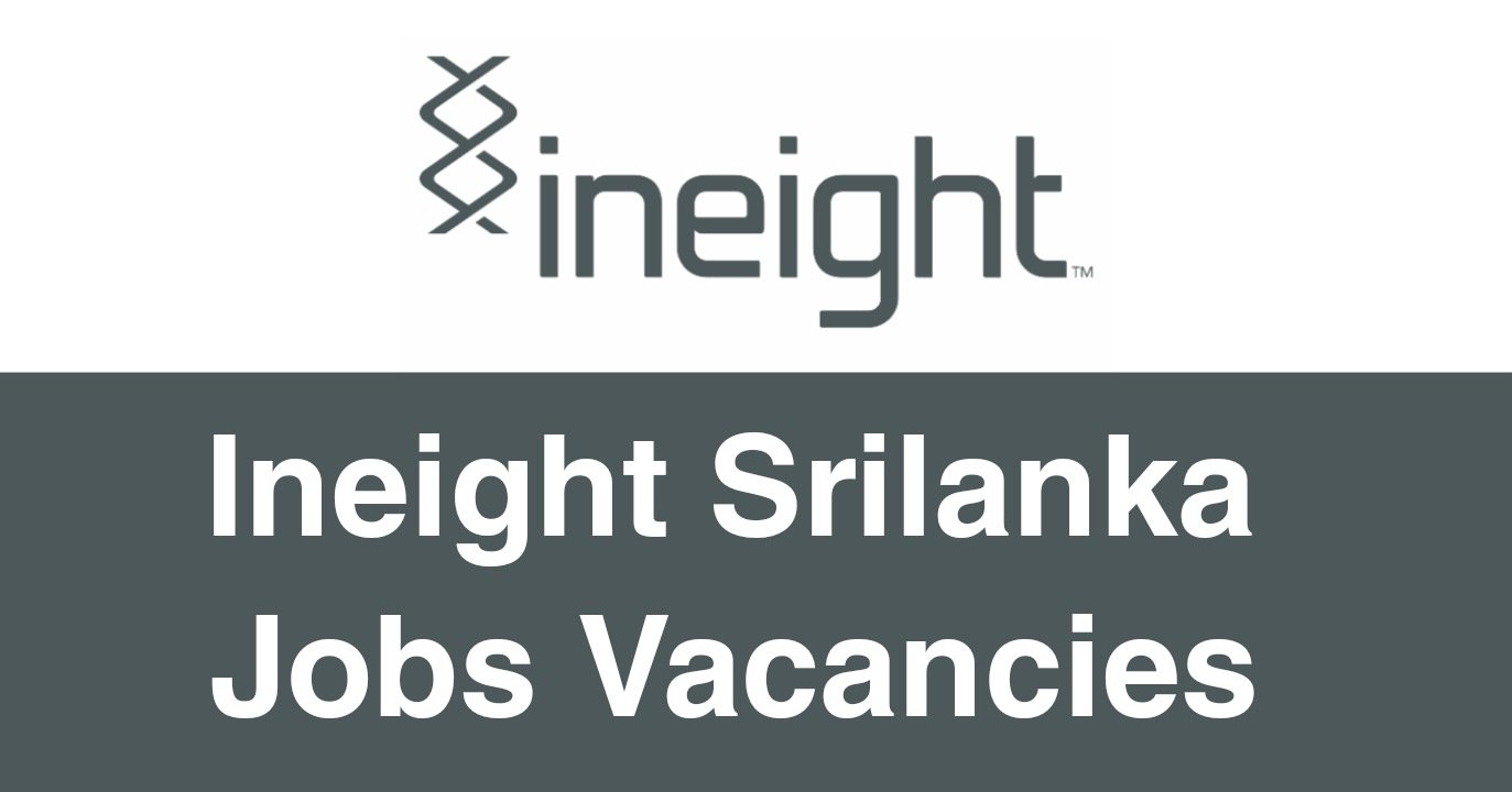 Ineight Sri Lanka Jobs Vacancies