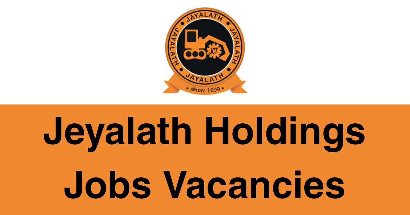 Jeyalath Holdings Jobs Vacancies
