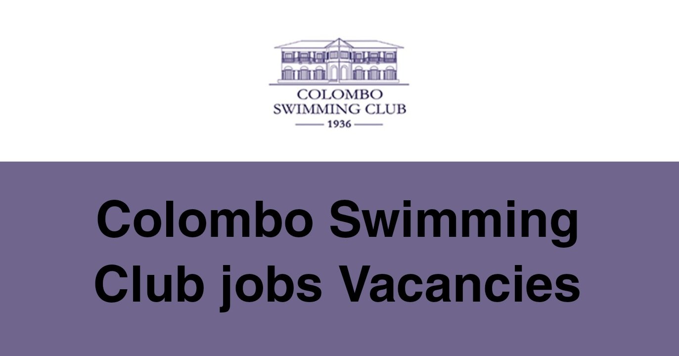 Colombo Swimming Club Jobs Vacancies
