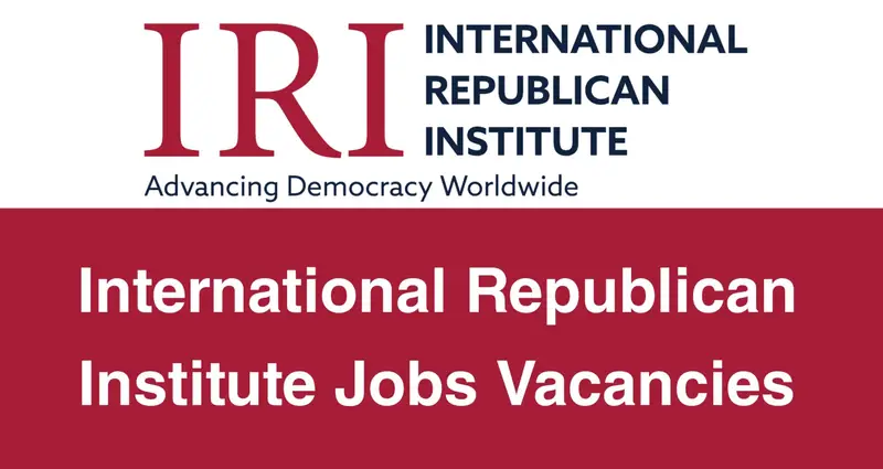 International Republican Institute Jobs Vacancies