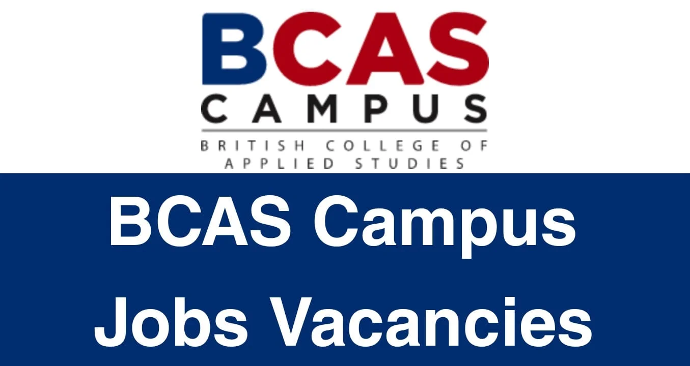 BCAS Campus Jobs Vacancies