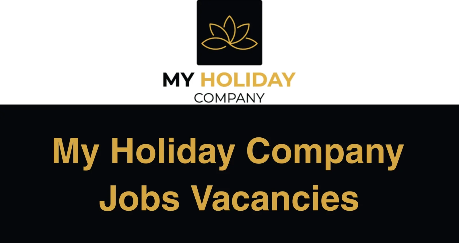 My Holiday Company Jobs Vacancies