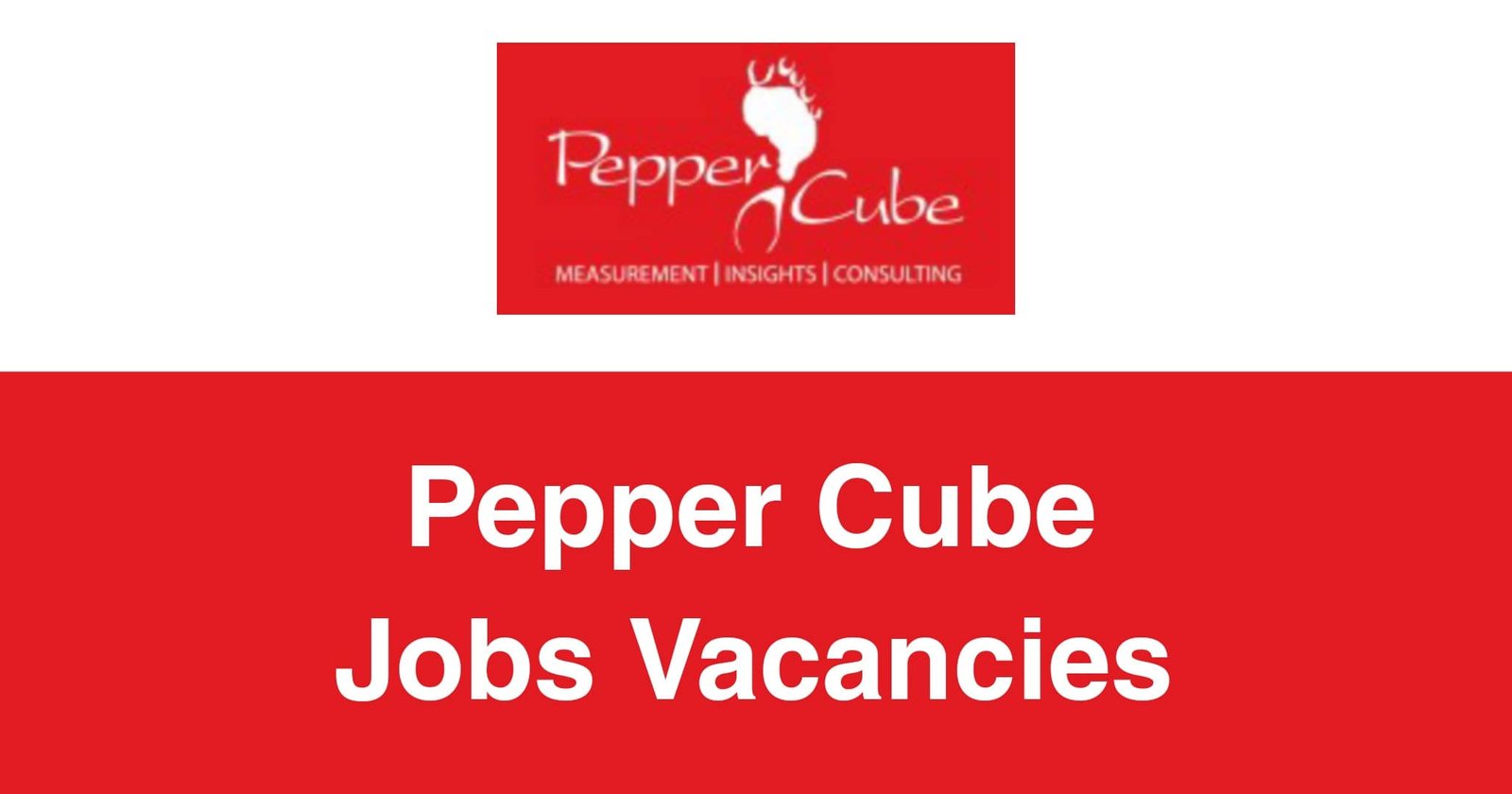 Pepper Cube Jobs Vacancies
