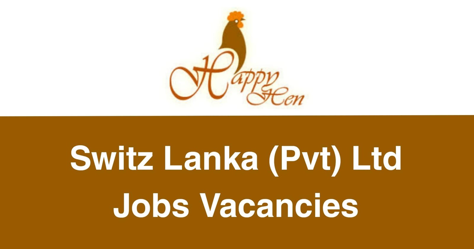 Switz Lanka (Pvt) Ltd Jobs Vacancies