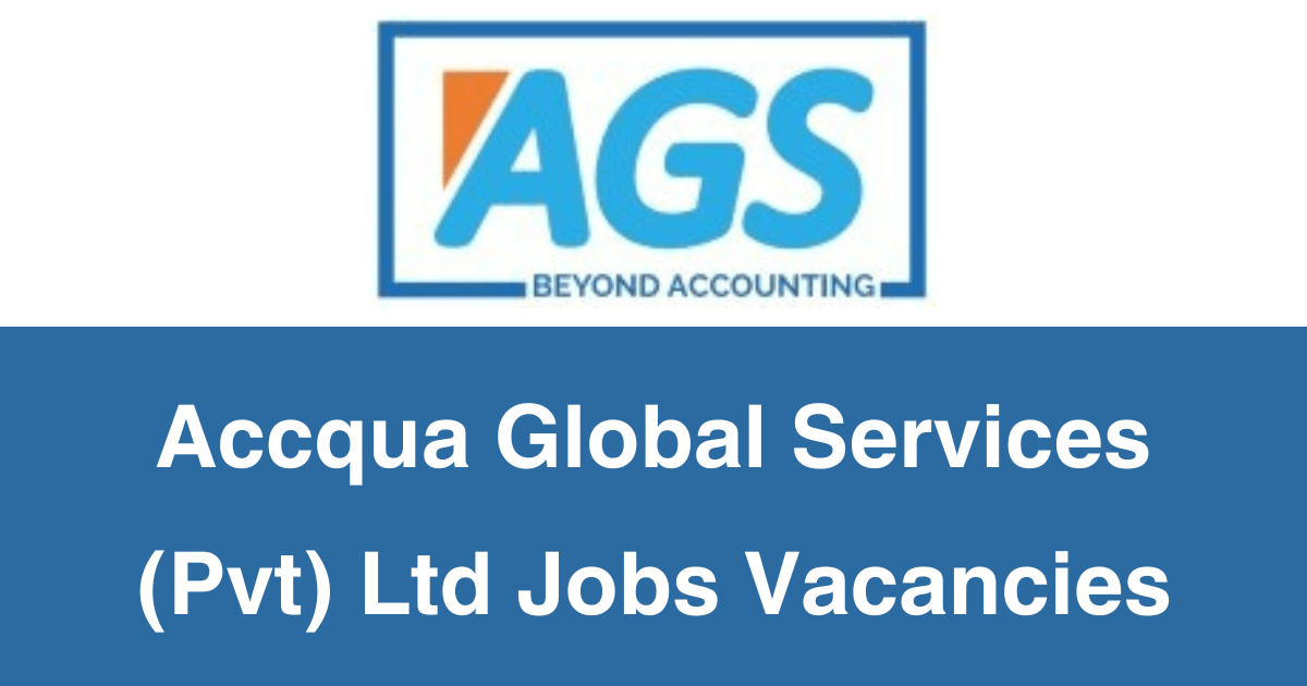 Accqua Global Services (Pvt) Ltd Jobs Vacancies