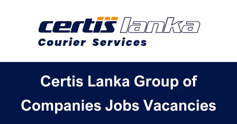 Certis Lanka Group of Companies Jobs Vacancies