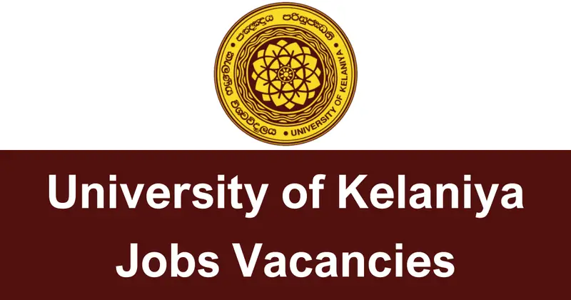 University of Kelaniya Jobs Vacancies
