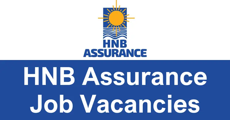 HNB Assurance Job Vacancies