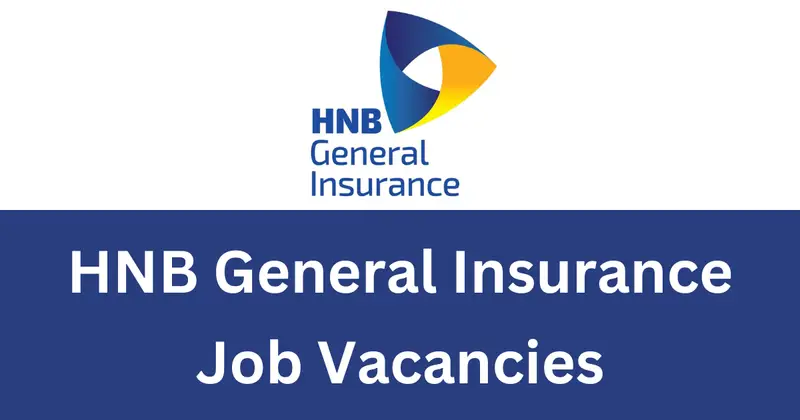 HNB General Insurance Job Vacancies
