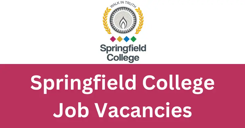 Springfield College Job Vacancies